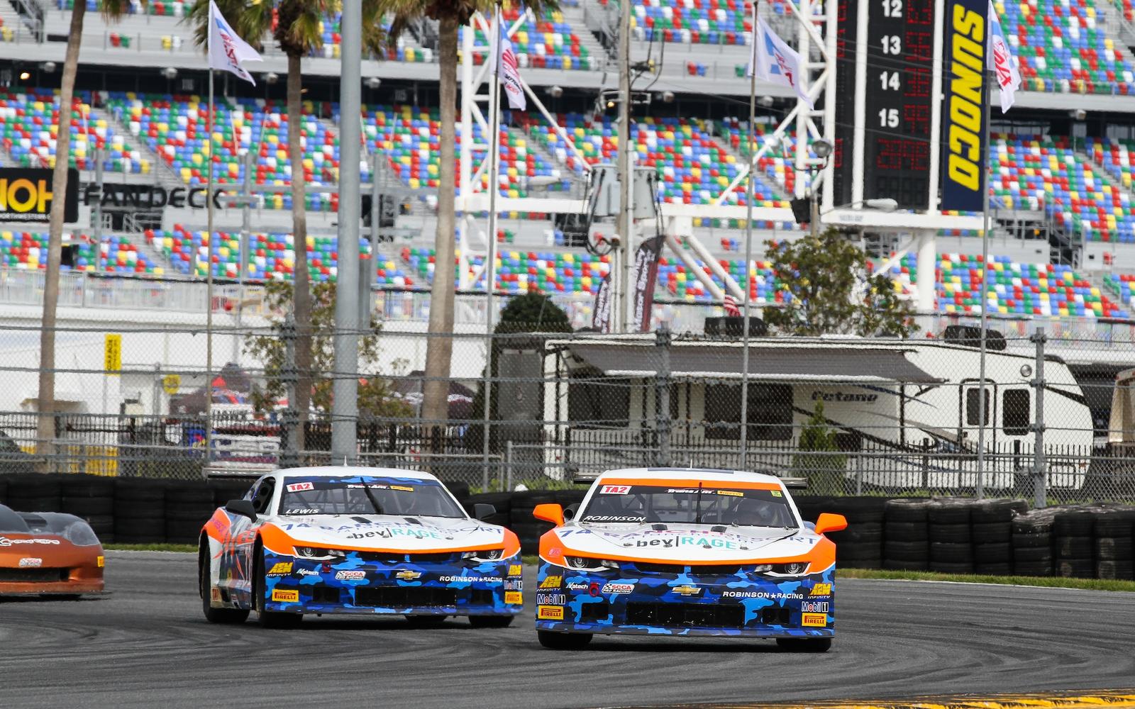 Katech Powers Robinson Race Team to Top of TA2 in Daytona